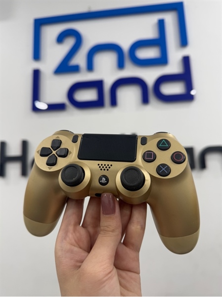 Tay cầm PS4 - Màu vàng đồng - Ngoại hình 98% - Body