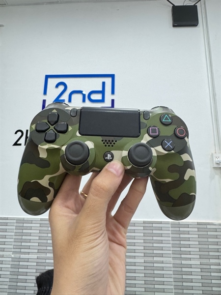 Tay cầm PS4 - Màu xanh lá - Ngoại hình 97% - Trôi 2 cần nhẹ 1