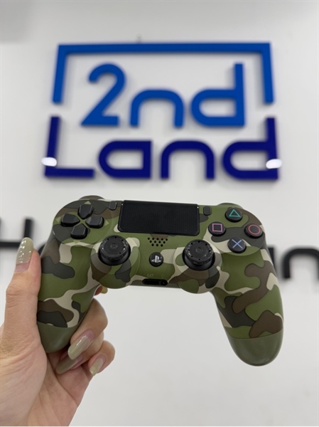 Tay cầm PS4 - Màu xanh lá - Ngoại hình 98%- Body