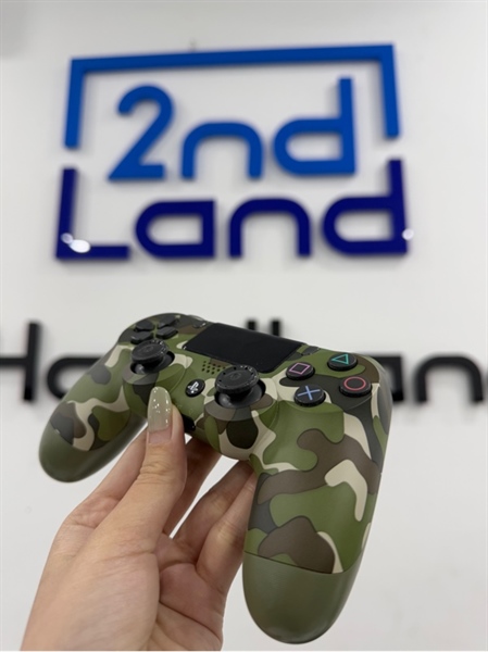 Tay cầm PS4 - Màu xanh lá - Ngoại hình 98%- Body 1