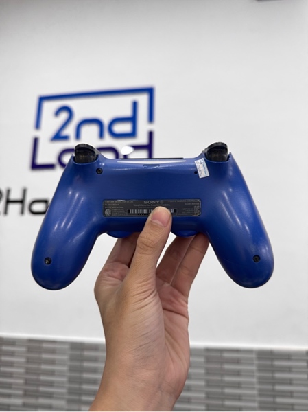 Tay cầm PS4 - Màu xanh - Ngoại hình: 97% - Body 2