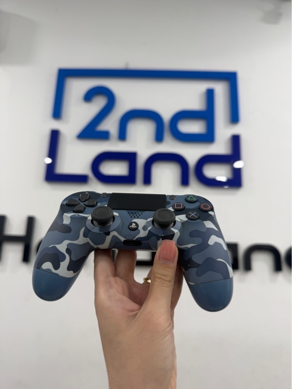 Tay cầm PS4 Slim - Màu camo - Ngoại hình 97% - Kèm box