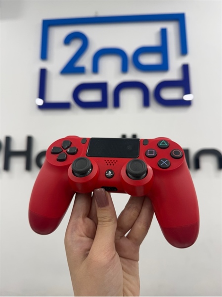 Tay cầm PS4 Slim - Màu đỏ - Ngoại hình 98% - Body