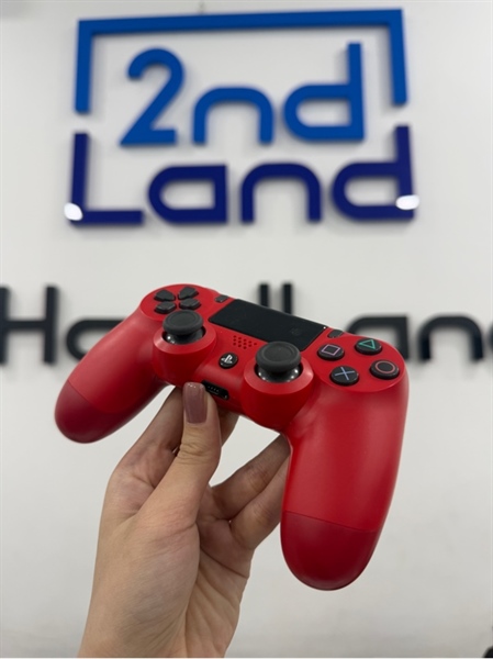 Tay cầm PS4 Slim - Màu đỏ - Ngoại hình 98% - Body 1