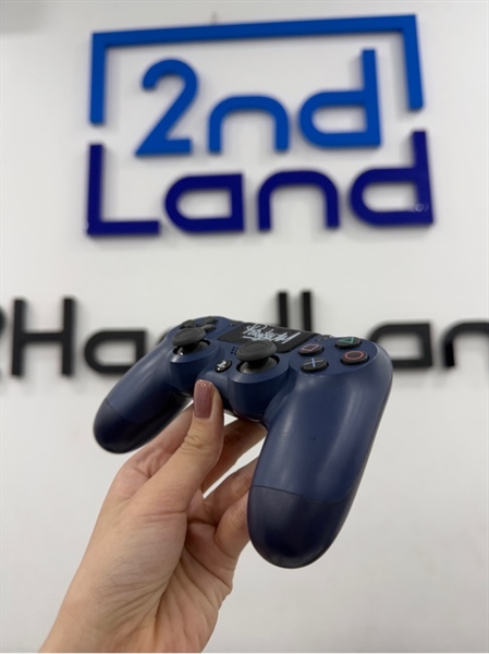 Tay cầm PS4 Slim - Màu xanh - Ngoại hình 97% - Trầy - Body 1