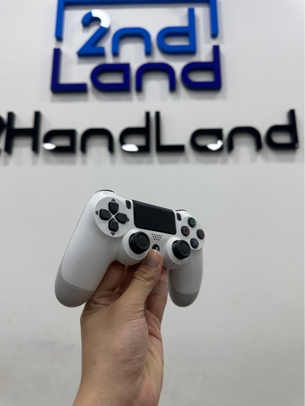 Tay cầm PS4 Slim Pro - Màu trắng - Ngoại hình 97% - Kèm dây USB micro