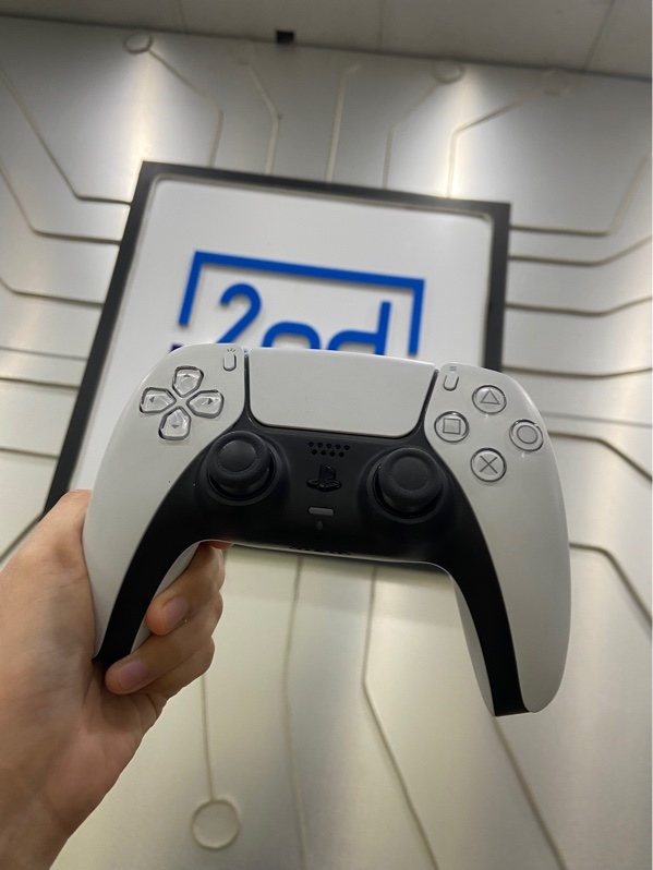 Tay Cầm PS5 - 2 Mode - Màu trắng - Ngoại hình: 97% - Body
