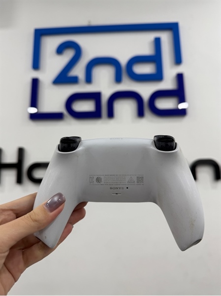 Tay cầm PS5 (CFI-ZCT16) - Màu trắng - Ngoại hình 96% - Tay ố , rách cao su cần phải - Body 2