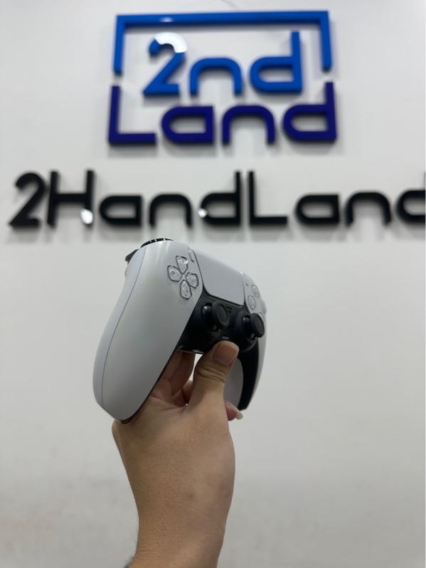 Tay cầm PS5 DualSense (CFI-ZCT1G) - Màu trắng - Ngoại hình 97% - thân tay cầm bám ố vàng - Kèm hộp đựng BOONA