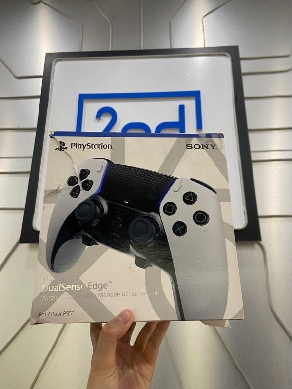 Tay cầm PS5 DualSense Edge - Màu trắng - Ngoại hình: 98% - Fullbox