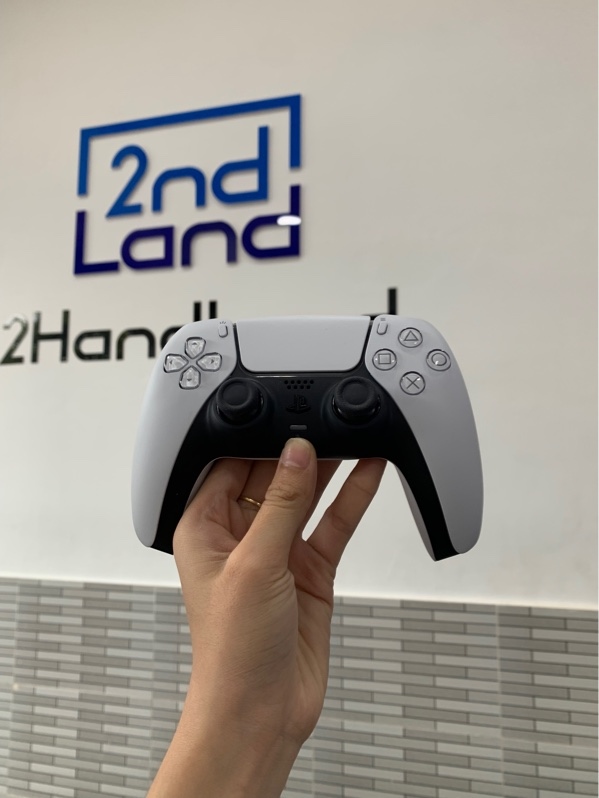 Tay cầm PS5 - Màu trắng - Ngoại hình: 98% - Box