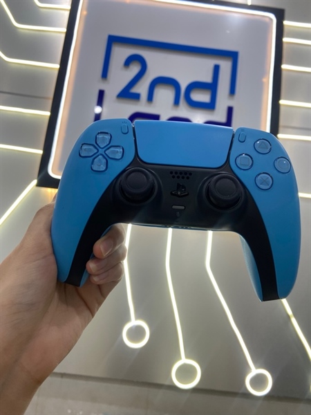 Tay cầm PS5 - Màu xanh dương - Ngoại hình: 98% - Body