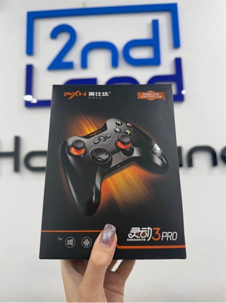 Tay cầm PXN 9613 Pro - Màu trắng - Ngoại hình 97% - Kèm Box , receiver