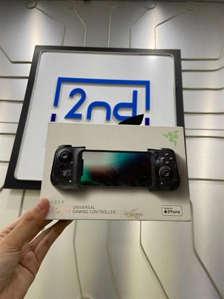 Tay cầm Razer Kishi Universal Gaming Controller - Bản Lighning - Màu đen - Ngoại hình: 98% - FullBox