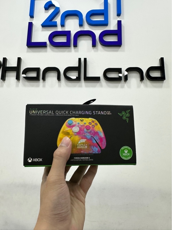 Tay cầm Razer Universal Quick Charging Stand for Xbox Series X Forza Horizon 5 Limited Edition - Màu vàng hồng - Newseal