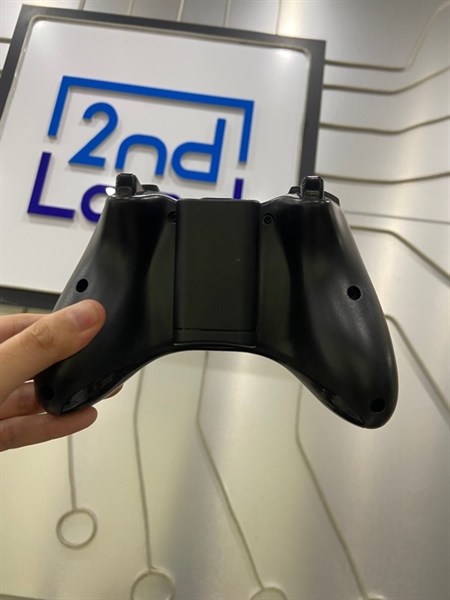 Tay cầm Xbox 360 Wireless Controller - Màu đen - Ngoại hình: 98% - Kèm Dongle 3