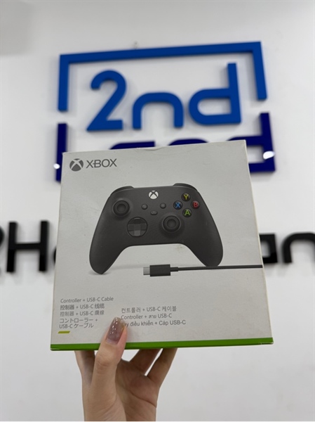 Tay cầm Xbox One Series X/S - Màu đen - Ngoại hình 98% - FullBox