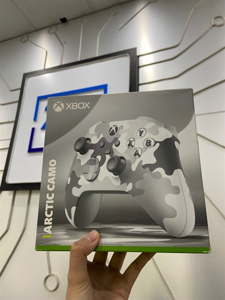 Tay cầm Xbox Series X Arctic Camo - Màu trắng - Ngoại hình: 97% - Kèm Box