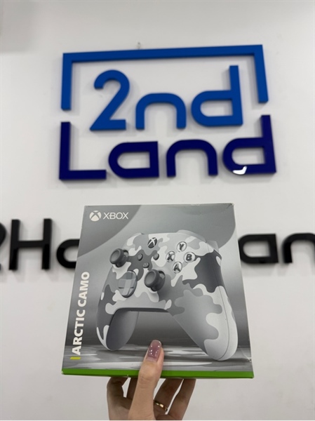 Tay cầm Xbox Series X - bản Arctic Camo - Màu xám camo - Ngoại hình 98% - Kèm Box
