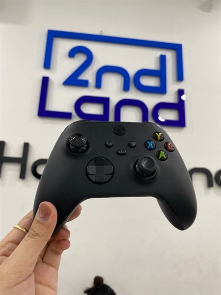 Tay cầm Xbox Series X - Màu đen - Ngoại hình 97% - Mất cao su cần trái - Body