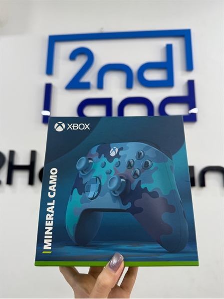 Tay cầm Xbox Series X - Màu xanh - Ngoại hình 98% - Kèm Box , pin