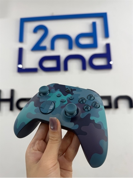 Tay cầm Xbox Series X - Màu xanh - Ngoại hình 98% - Kèm Box , pin 2
