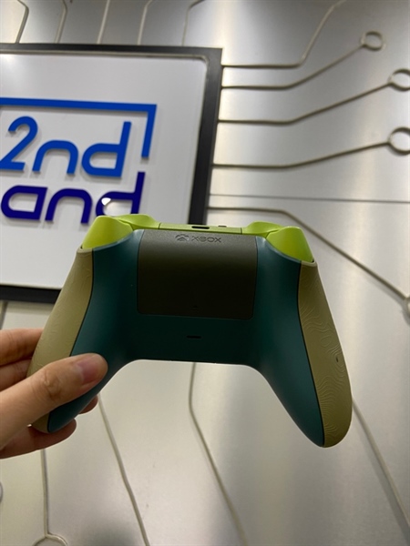 Tay cầm Xbox Series X Remix Special Edition - Màu xanh lá - Ngoại hình: 98% - Kèm Pin Xbox 2