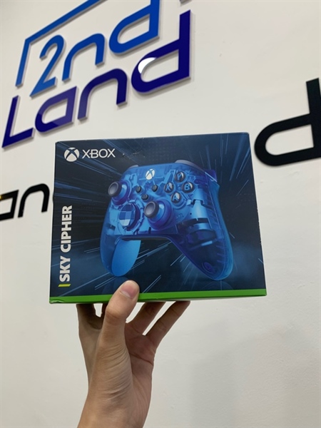 Tay cầm Xbox Sky Cipher - Màu xanh - Ngoại hình: 98% - Box 3