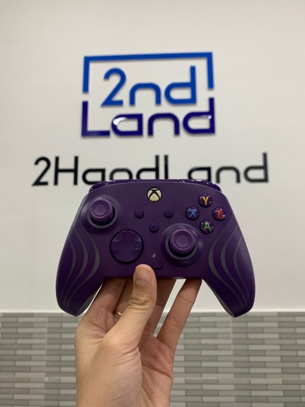 Tay cầm Xbox Turtle Beach Afterglow Wave Wired RGB - 1 mod dây - Màu tím - Ngoại hình: 98% - Fullbox