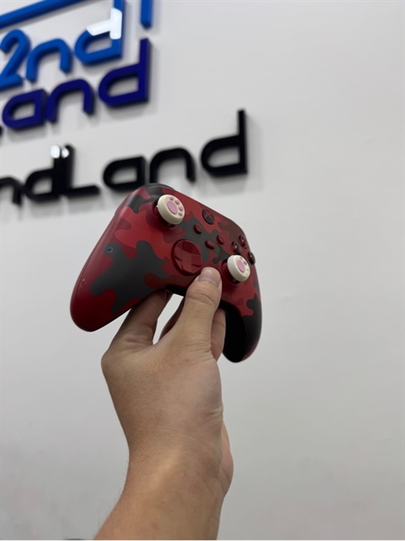 Tay cầm Xbox Wireless Controller-Daystrike Camo - Màu đỏ camo - Ngoại hình 98% - Box + Túi đựng + Dây 1