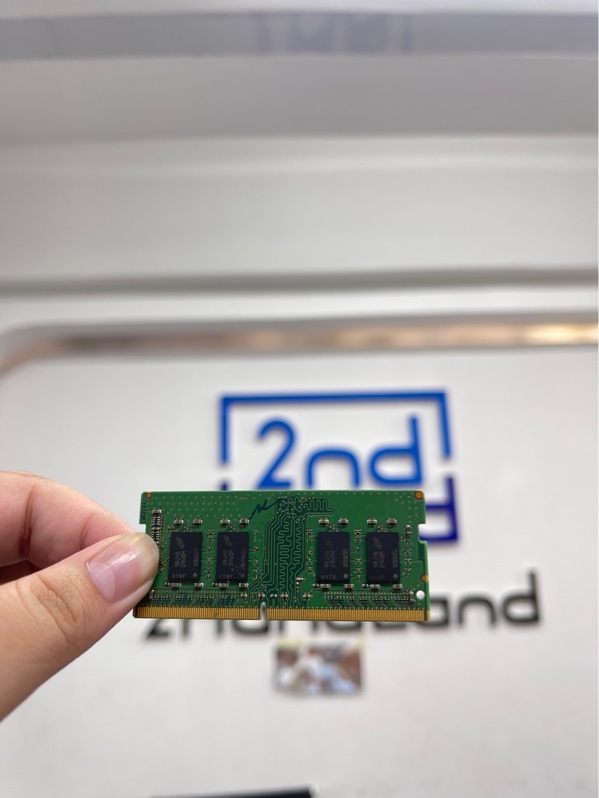 Thanh Ram laptop Micron 8GB DDR4 - Bus 2666MHz - Màu xanh - Ngoại hình 98% - Body