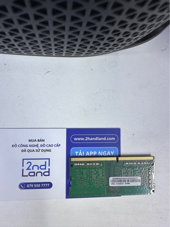 Thanh Ram laptop Samsung - 4gb ddr4 - bus 2666 - Màu xanh - Ngoại hình 98% - Body