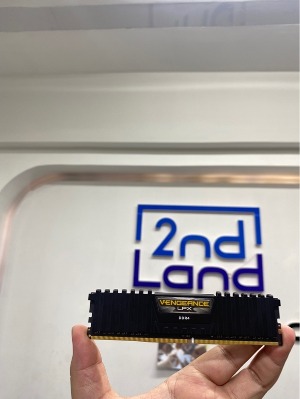 Thanh Ram PC Corsair Vengeance LPX DDR4 - 8gb/ram - bus 3200mhz - Màu đen - Ngoại hình 97.5% - Body
