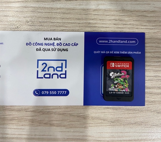 Thẻ game Ninrtendo - Splatoon 2 - Body