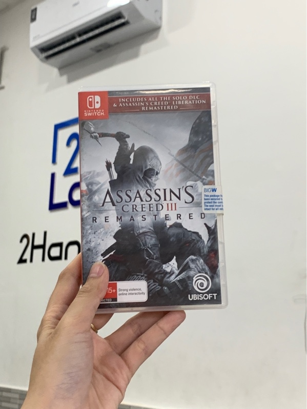 Thẻ game Nintendo - Assassin's creed 3 - Box