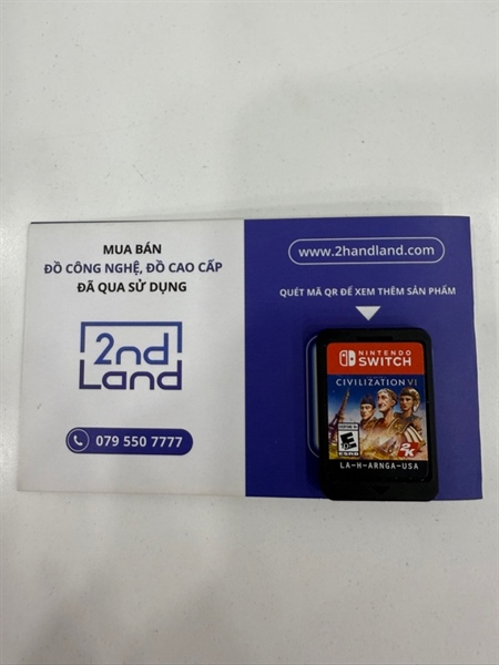 Thẻ game Nintendo - Civilization VI - Body