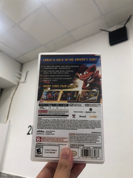 Thẻ game Nintendo - CTR Nitro Fueled - Box 2