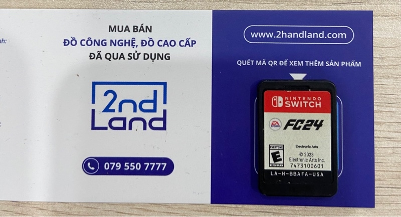 Thẻ game Nintendo - FC 24 - Body
