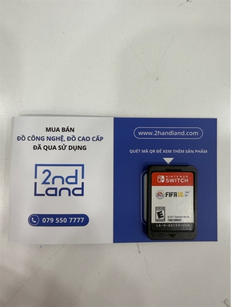 Thẻ game Nintendo - FiFa 18 - Body