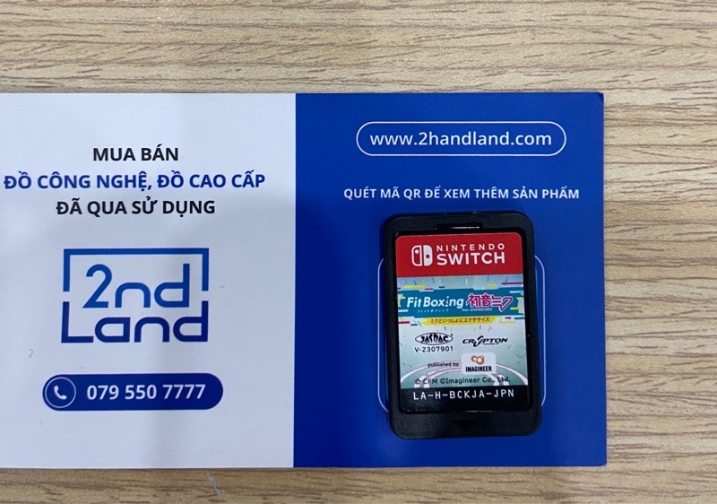 Thẻ Game Nintendo - Fitness Boxing - Body