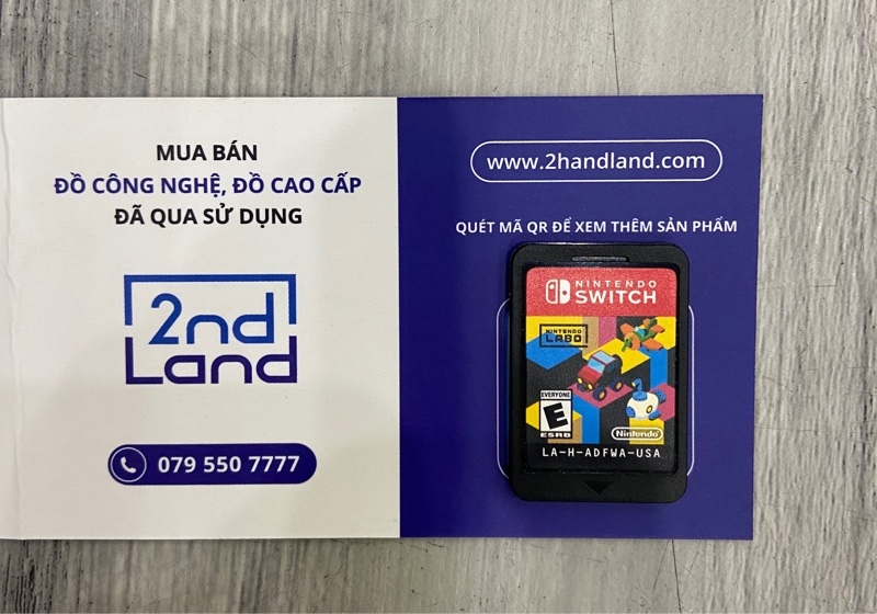 Thẻ Game Nintendo - Labo - Body