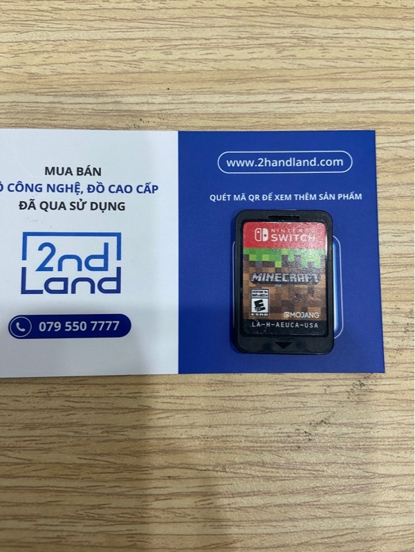 Thẻ game Nintendo - Minecraft - Body