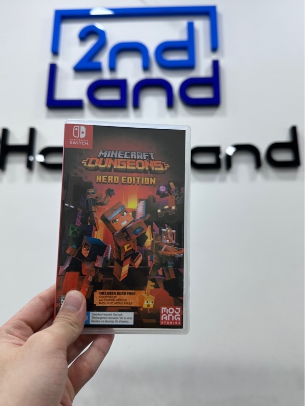 Thẻ game Nintendo - Minecraft Dungeons: Hero Edition - Kèm box