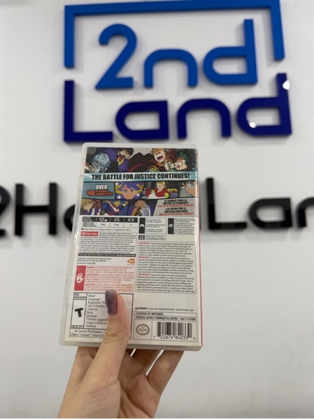 Thẻ game Nintendo - My hero one's justice 2 - Box 2