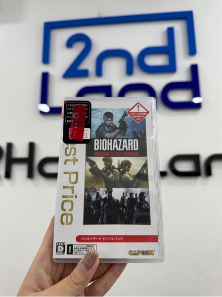 Thẻ game Nintendo - Resident Evil Biohazard Triple Pack - Box