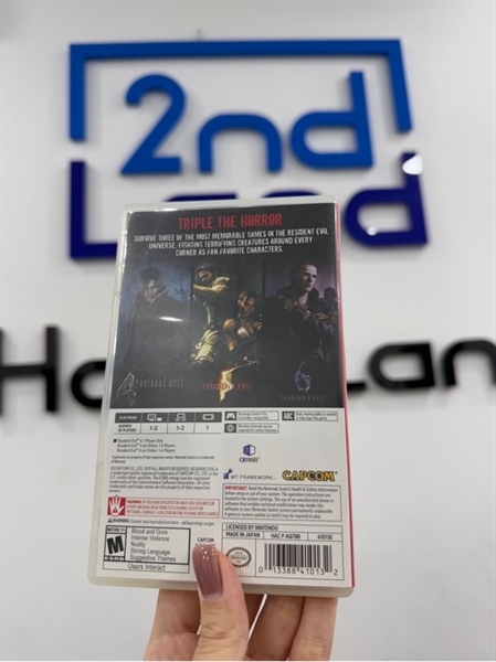 Thẻ game Nintendo - Resident Evil Triple Pack - Box 2