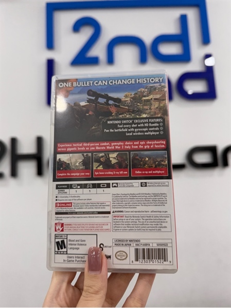 Thẻ game Nintendo - Sniper Elite 4 - Box 2