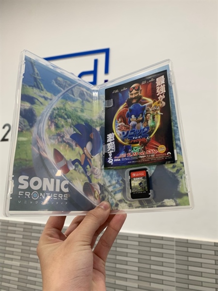 Thẻ game Nintendo - Sonic Frontiers - Box