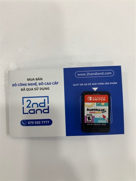 Thẻ game Nintendo - Spipperclips Plus Cut It Out Together - Body