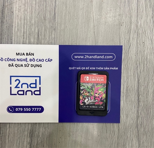 Thẻ Game Nintendo - Splatoon 2 tiếng Nhật - Body
